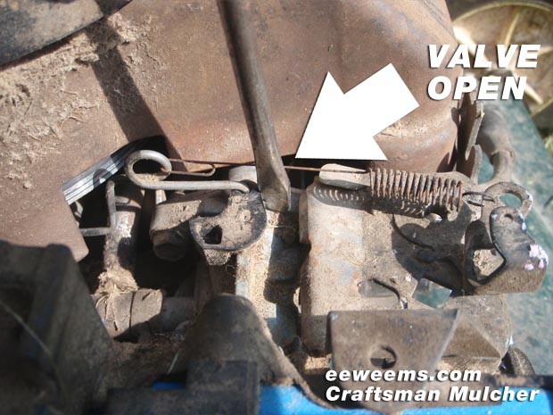 Craftsman Valve Open Mulcher Mower