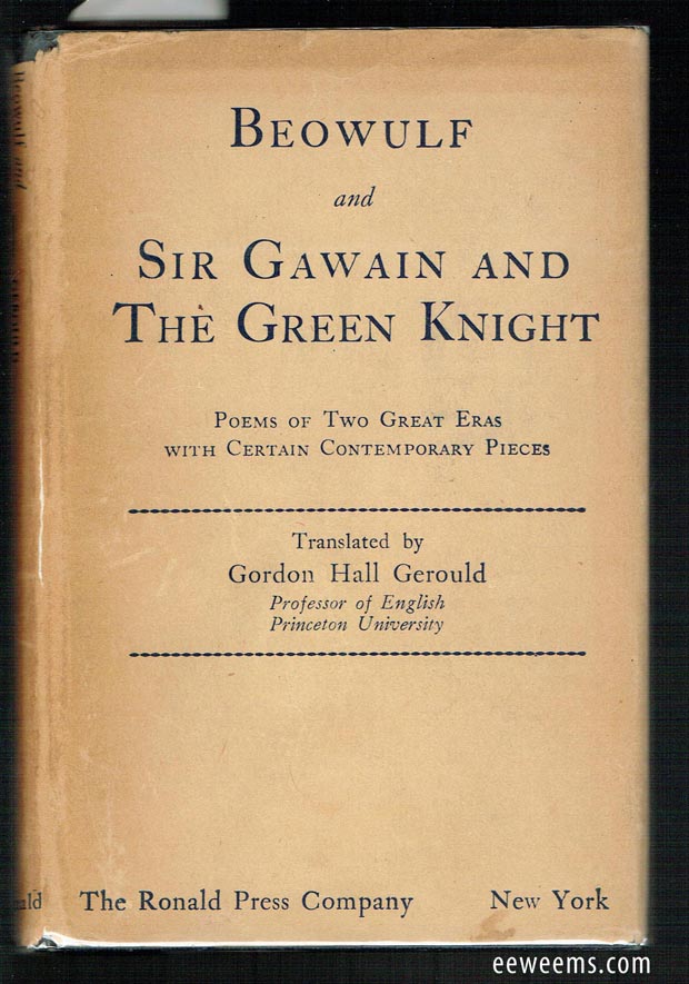 Sir gawain and the green knight and beowulf thesis