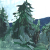 Treee and Lake 
