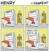 Henry Comic Strip