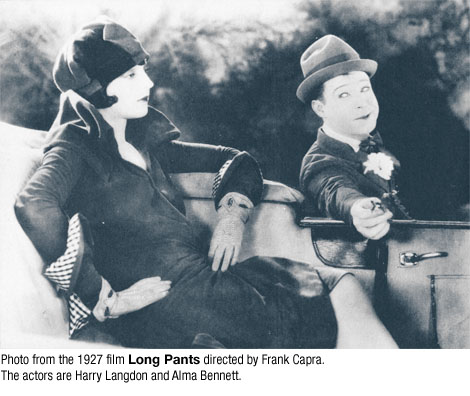 The 1927 Frank Capra movie LONG PANTS. Long Pants
