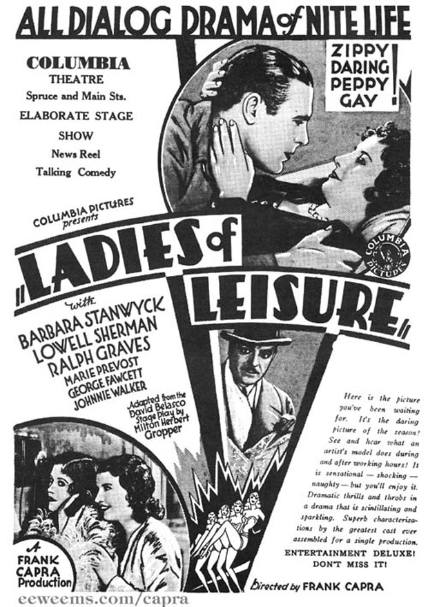 Ladies of Leisure Stanwyck