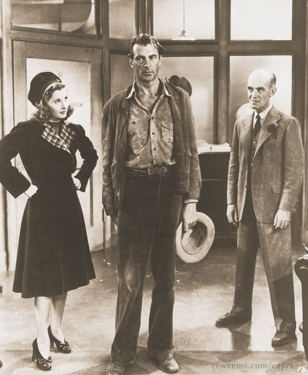 Meet John Doe with Gary Cooper and Barbara Stanwyck. Stanwyck Cooper