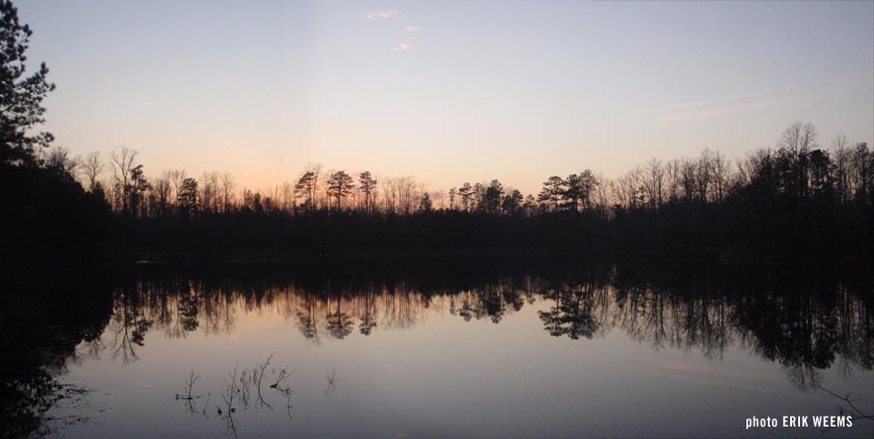 Sunset on Cosby Lake Virginia