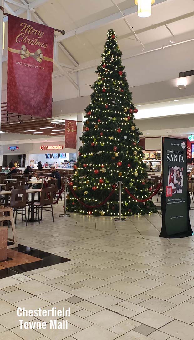 Christmas Tree at the Chesterfield Towne Mall