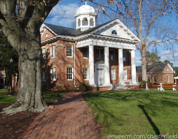 Chesterfield Historic Court House form 1917