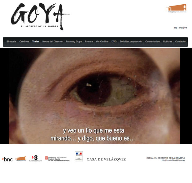 Trailer Image for Goya Secrets and the Shadows