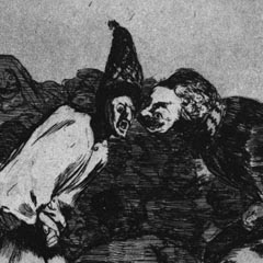 Plate 14 - Carnival Foolishness by Goya
