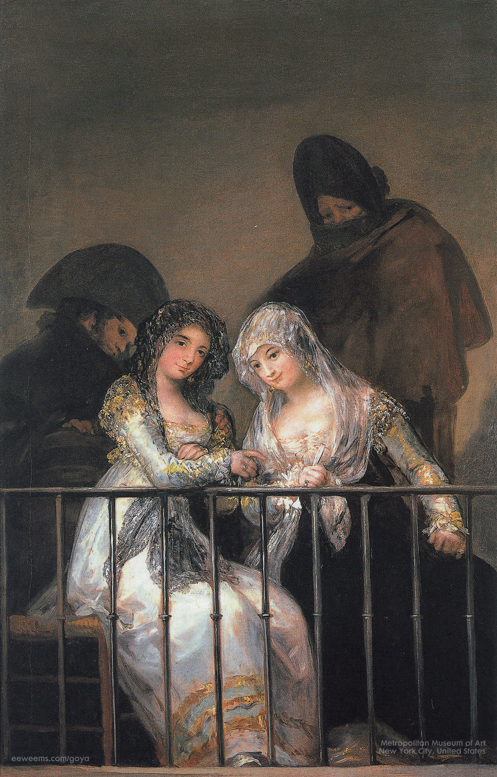 Goya Majas on a Balcony Metropolitan