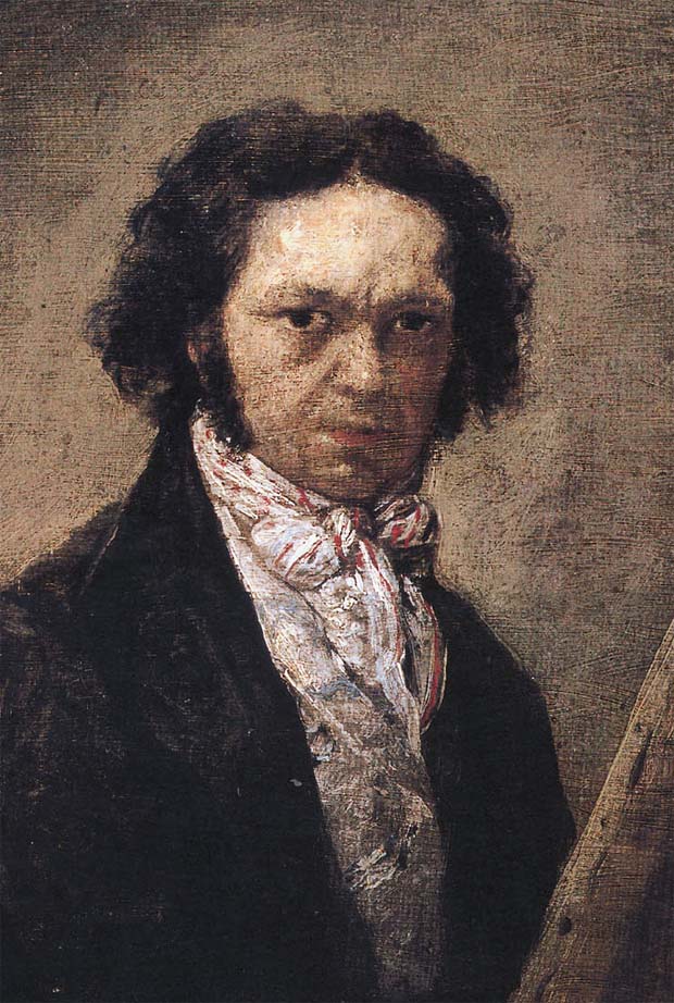 Self Portrait on Linen Goya
