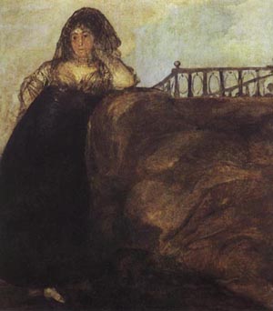 Goya Leocadia