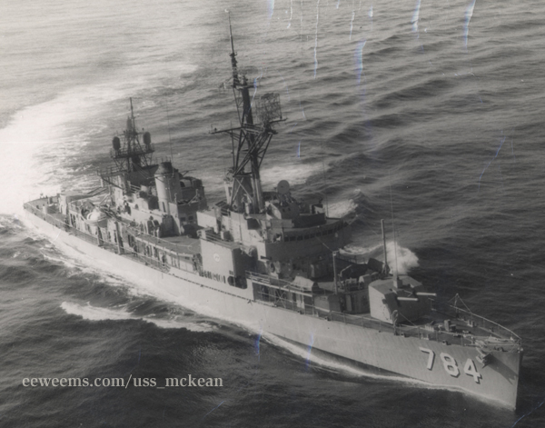 USS McKean DD 784