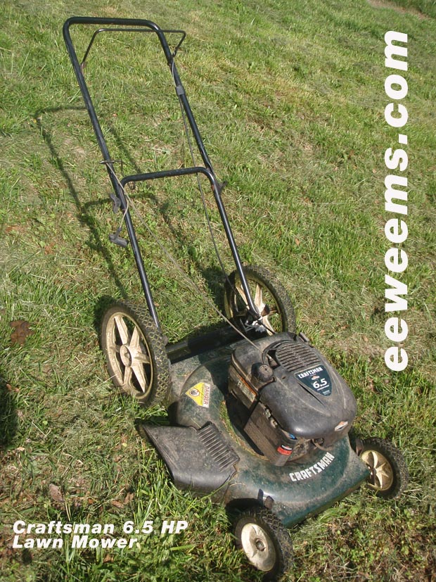 Mower Craftsman 6 5 mulcher