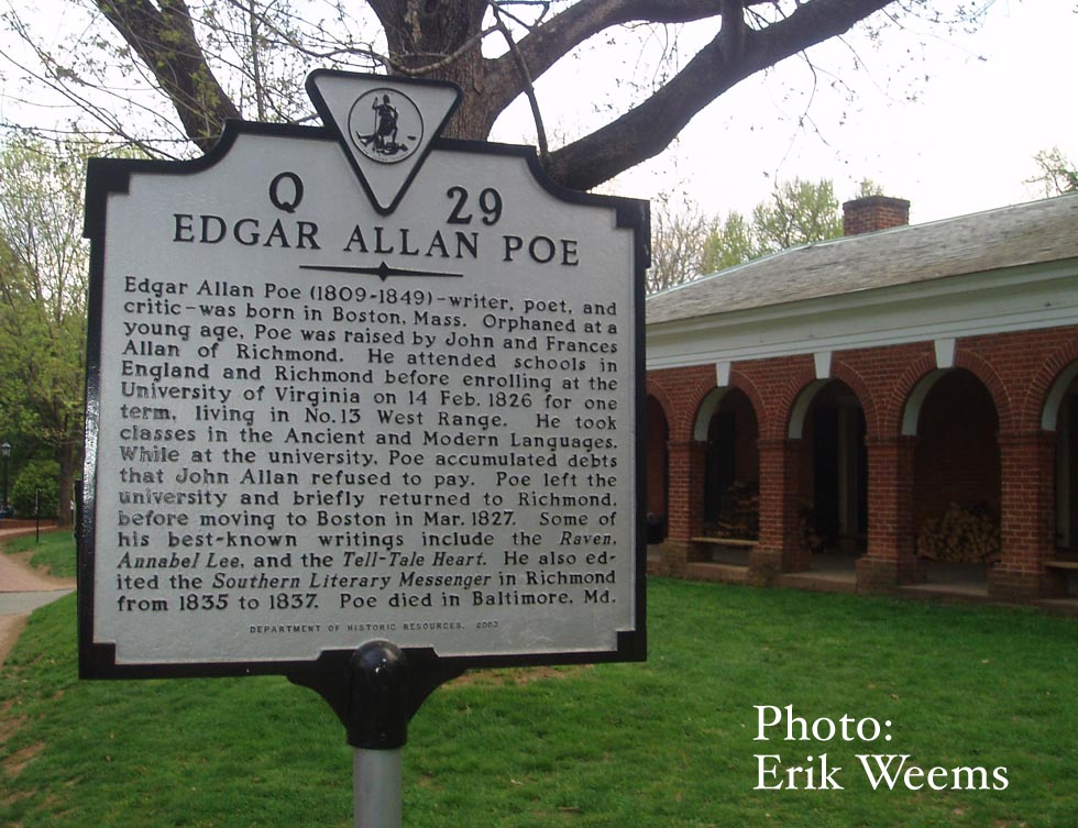 Charlottesville Poe Sign Bio