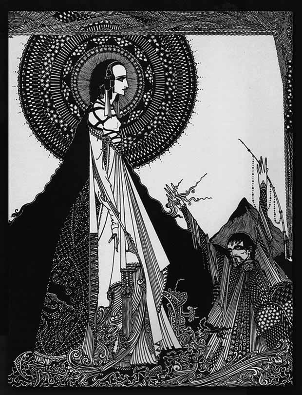 1919 Henry Clarke art  -  Poe Stories