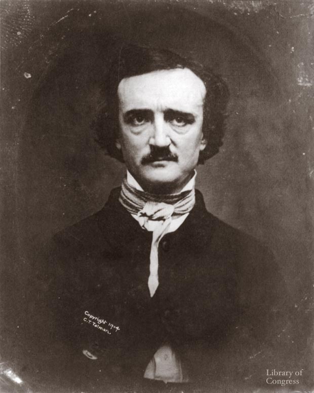 Edgar Allan Poe - Library of Congress - Daguerreotype by Hartshorn