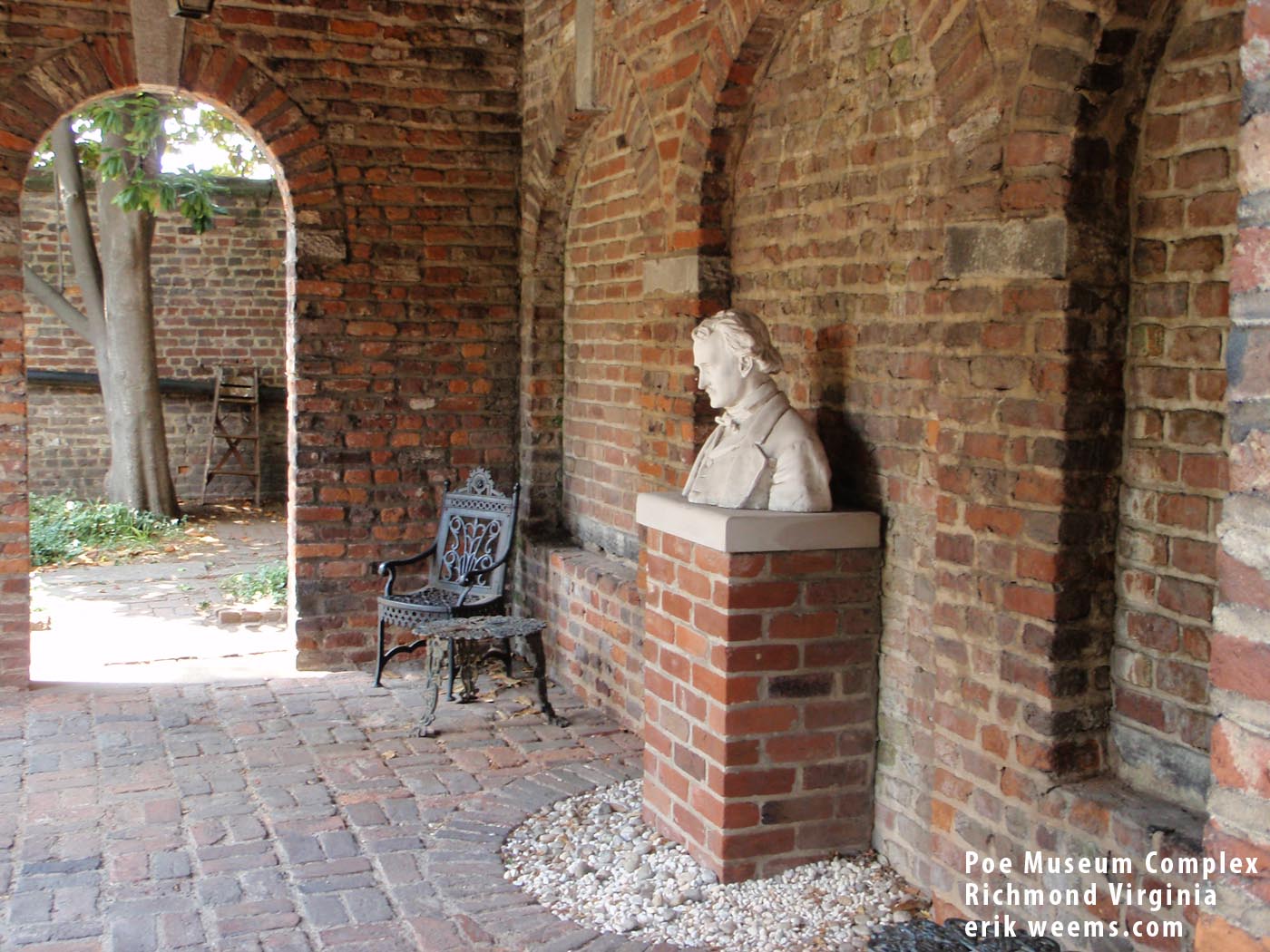 Portrait Sculpture of Edgar Allan Poe