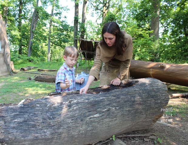 At Henricus Indian Village