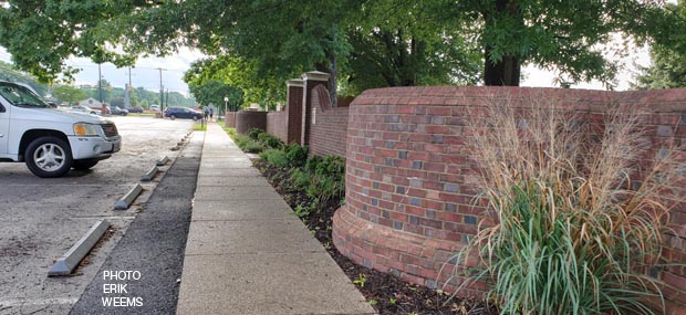 Memorial Wall at the Chesterfield Courthouse