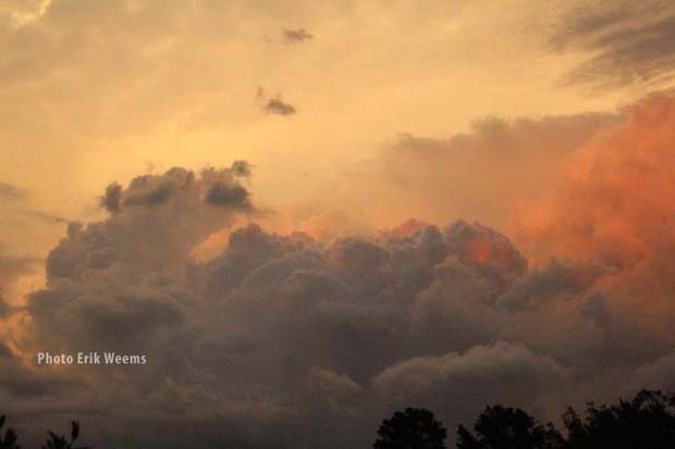 Sky over Chesterfield