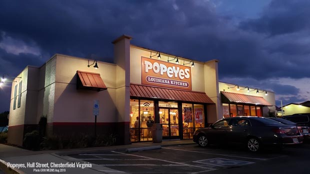 Popeyes Chicken in Midlothian VA on Hull Street