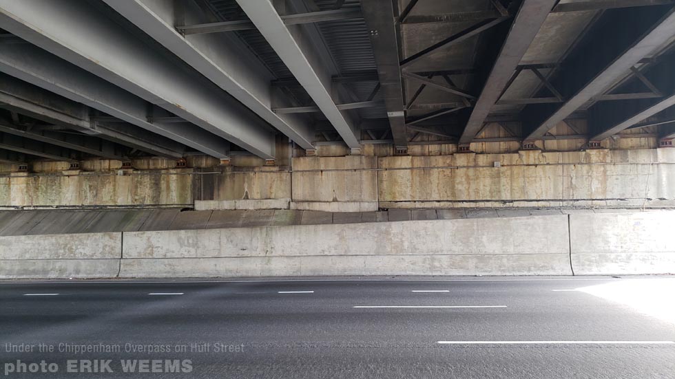 Under Chippenham Overpass - Hull Street