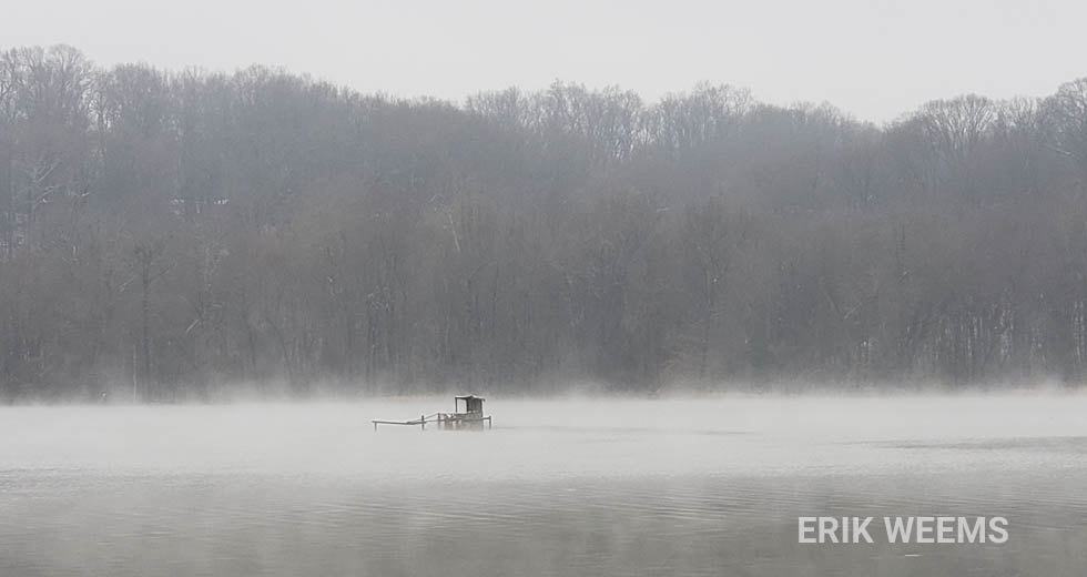 Fog on the James River