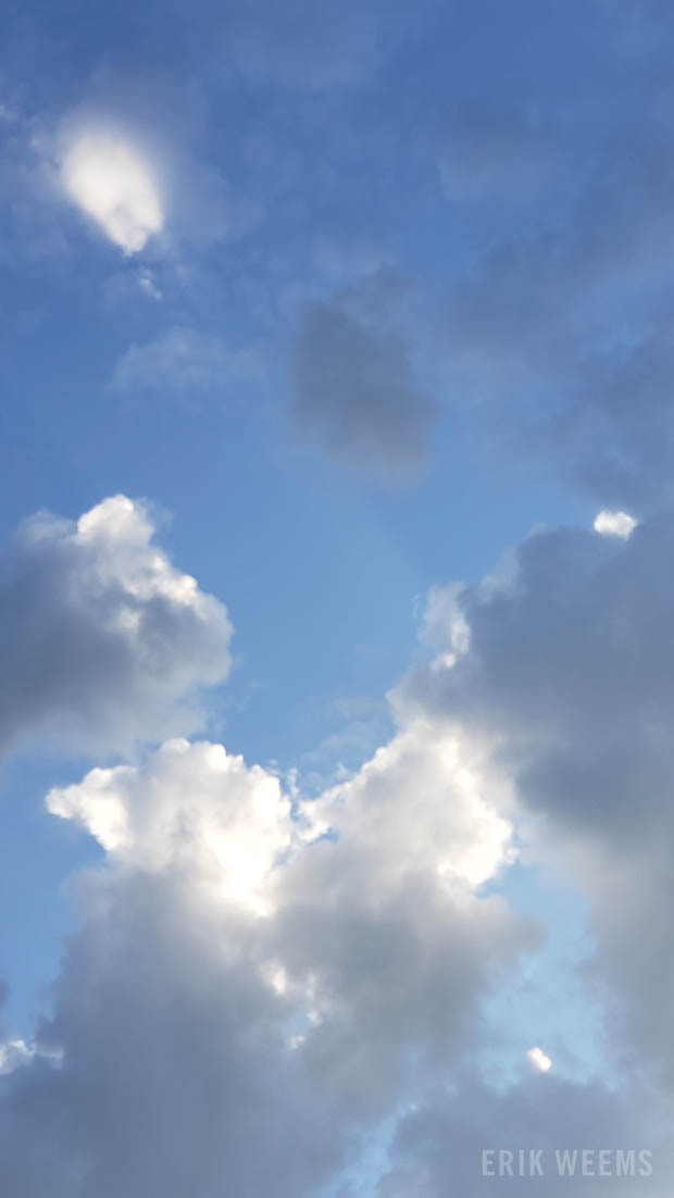 Cloud cover over Chesterfield