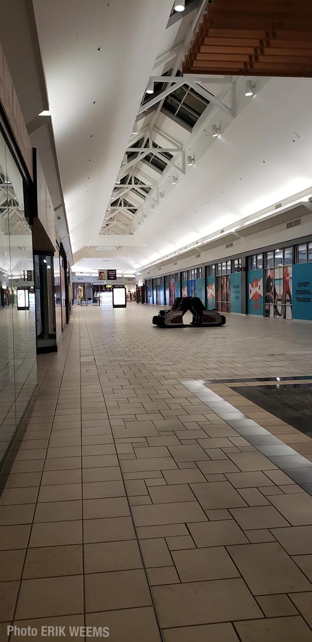 Inside the Chesterfield Mall in Chesterfield Inside the Chesterfield Mall in Chesterfield