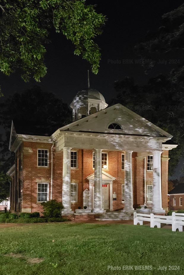 Night at the Historical Chesterfield County Courthouse Night at the Historical Chesterfield County Courthouse