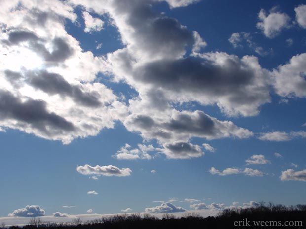 Sky over Chesterfield