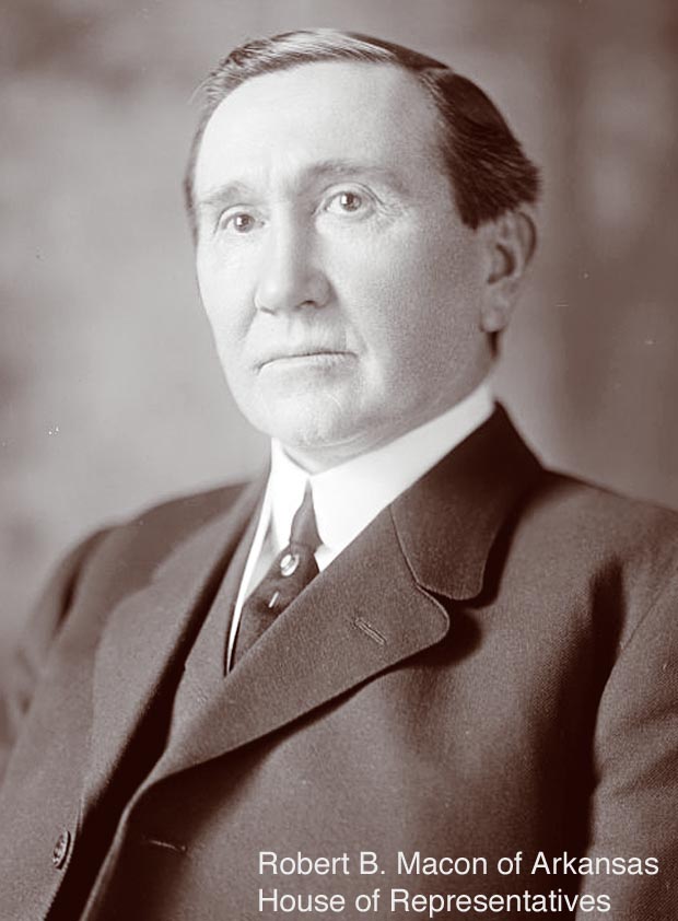 Robert B Macon House of Representatives from Arkansas