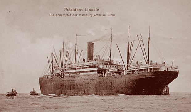 USS President Lincoln Troop Ship