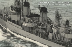McKean midship from port